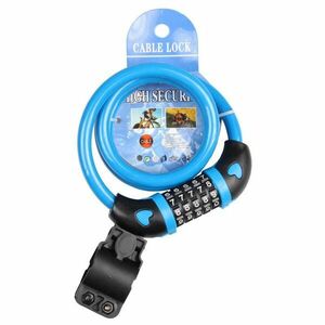 Merco Digit 1.0 zámek na kolo modrá obraz