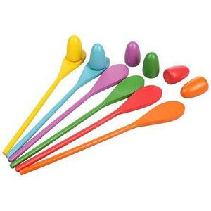 Merco Egg and Spoon 6 dětská hra - 1 sada obraz