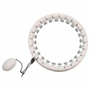 Merco Hula Hoop Massage gymnastická obruč bílá obraz