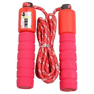 Merco JR 34 švihadlo s počítadlem, nastavitelná délka růžová obraz