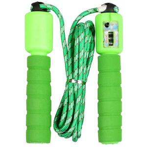 Merco JR 34 švihadlo s počítadlem, nastavitelná délka zelená obraz