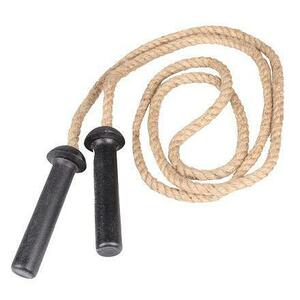 Merco Jute rope jutové švihadlo, plastové ručky - 250 cm obraz