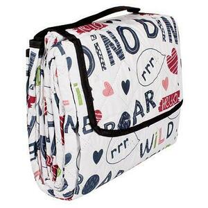 Merco Letters XXL pikniková deka 200 x 200 cm - 1 ks obraz