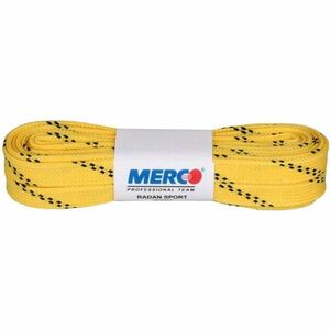 Merco PHW-12 tkaničky do bruslí voskované žlutá - 310 cm obraz