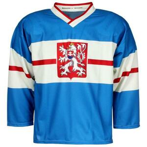 Merco hokejový dres MS ČSR 1947 replika - bez potisku - M obraz