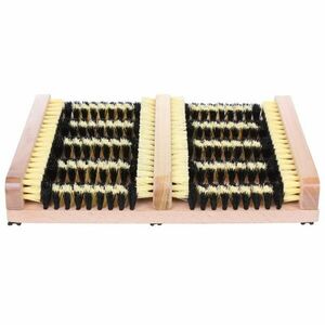 Merco Rohožka antuková dřevěná, postranní kartáče obraz