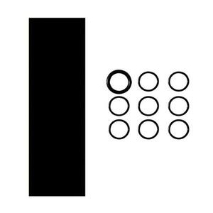 Merco Shrink Grip koncovka na hokejku černá - 1 ks obraz