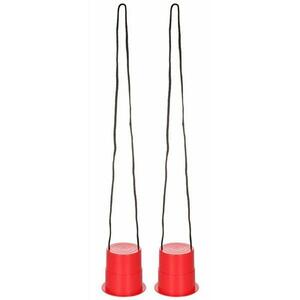 Merco Steppers mini chůdy červená obraz