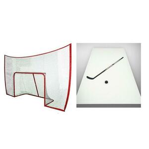 Merco Target FG skládací hokejová branka s postranní sítí + Sport365 střelecká deska 300x150x0, 3 cm obraz