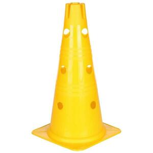 Merco Vario kužel s otvory žlutá 38 cm - 1 ks obraz