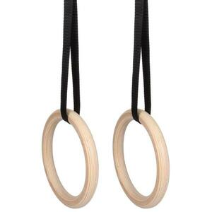 Merco Wood 238 gymnastické kruhy dřevěné - 1 pár obraz