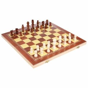 Merco Wood 39 dřevěné šachy - 1 ks obraz