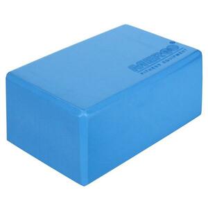 Merco Yoga kostka blok na jógu modrá - 10, 5 cm obraz