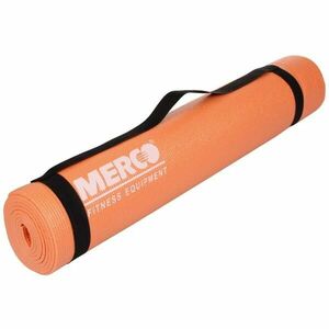 Merco Yoga PVC 4 Mat podložka na cvičení oranžová obraz