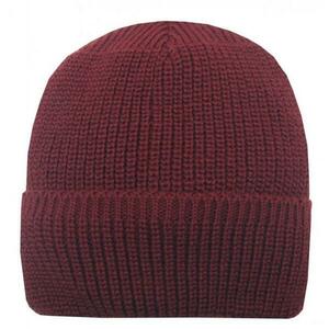Mess Dětská zimní pletená čepice CP131J vínově červená obraz