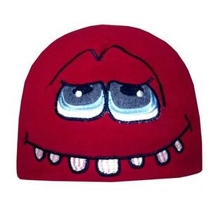 Mess Zimní čepice CP838 Toothy červená obraz