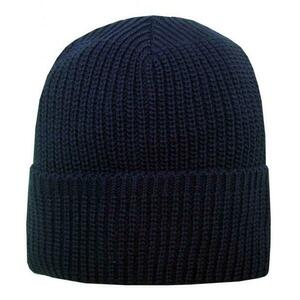 Mess Zimní pletená čepice CP131 tmavě modrá obraz