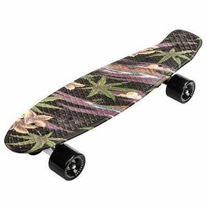 Meteor Flip Multi plastový skateboard černá obraz