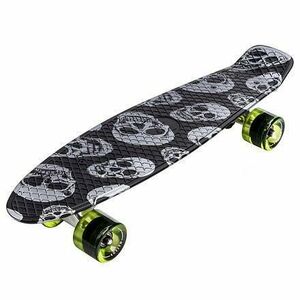 Meteor Flip Multi plastový skateboard lebky obraz