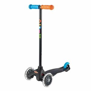 Mini Micro Classic Black LED koloběžka obraz