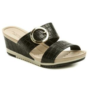 Modare 7123-116 černé dámské nazouváky na klínku - EU 36 obraz