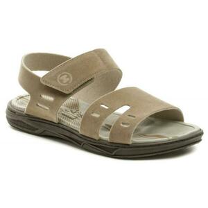 Molekinha 2402-215 béžové dětské sandály - EU 32 obraz