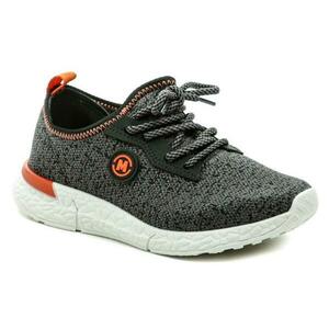 Molekinho 2831-100 šedo oranžové dětské tenisky - EU 34 obraz