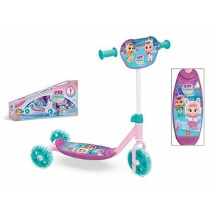 Mondo Dětská koloběžka 28722 CRY BABIES - světle růžová/tmavě růžová obraz