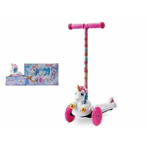 Mondo Koloběžka 25550 UNICORN 3D SCOOTER - růžová obraz