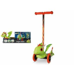 Mondo Koloběžka 25588 DRAGON 3D SCOOTER - zelená obraz