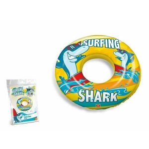 Mondo Nafukovací kruh SURFING SHARK 50 cm - žlutá obraz