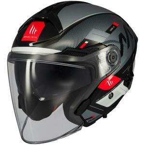 MT Helmets Cosmo SV Silence černo-šedo-bílá - XS obraz
