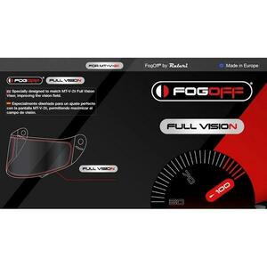 MT Helmets Fólie proti mlžení FOGOFF FOG010 pro plexi MT-V-28 obraz