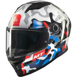 MT Helmets Stinger 2 Yozu bílo-modrá - XL - 61-62 cm obraz