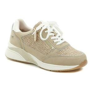 Mustang 1358-316-4 béžové dámské polobotky na klínku - EU 40 obraz