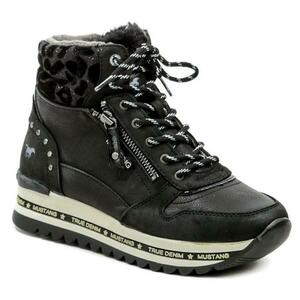 Mustang 1364-503-9 černá nadměrná dámská zimní obuv - EU 44 obraz