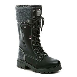 Mustang 15M004200600 černé dámské nadměrné zimní kozačky - EU 44 obraz