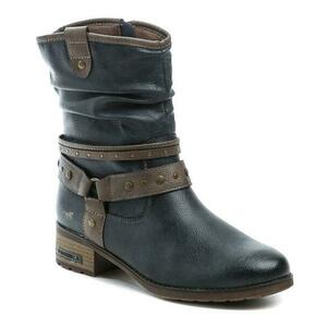 Mustang 15M0062003 navy dámská nadměrná zimní obuv - EU 45 obraz