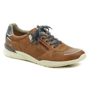 Mustang 4138-309-307 cognac pánské polobotky - EU 41 obraz