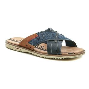 Mustang 4152-705-820 jeans navy pánské nadměrné nazouváky - EU 50 obraz