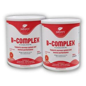 Natures Finest 2x B-complex 150g pomeranč obraz