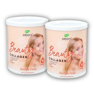 Natures Finest 2x Beauty Collagen with hyaluron Q10 biotin and vitamin C 150g obraz