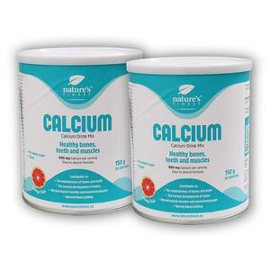 Natures Finest 2x Calcium vápník 150g obraz