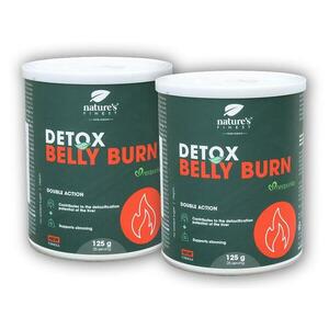 Natures Finest 2x Detox belly burn 125g obraz