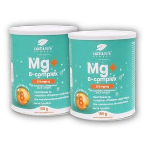 Natures Finest 2x Magnesium + B-Complex 150g obraz