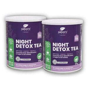 Natures Finest 2x Night detox tea 120g obraz