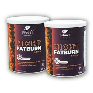 Natures Finest 2x Night Fatburn Extreme 125g obraz