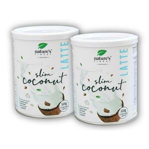 Natures Finest 2x Slim Coconut latte 125g obraz