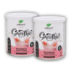 Natures Finest 2x Smoothie strawberry coco crush 200g obraz