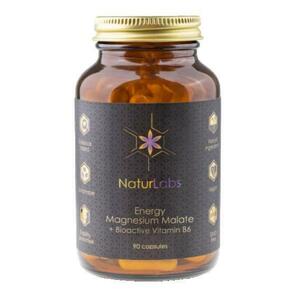 NaturLabs Energy Hořčík malát + bioaktivní vitamin B6 90 kapslí obraz